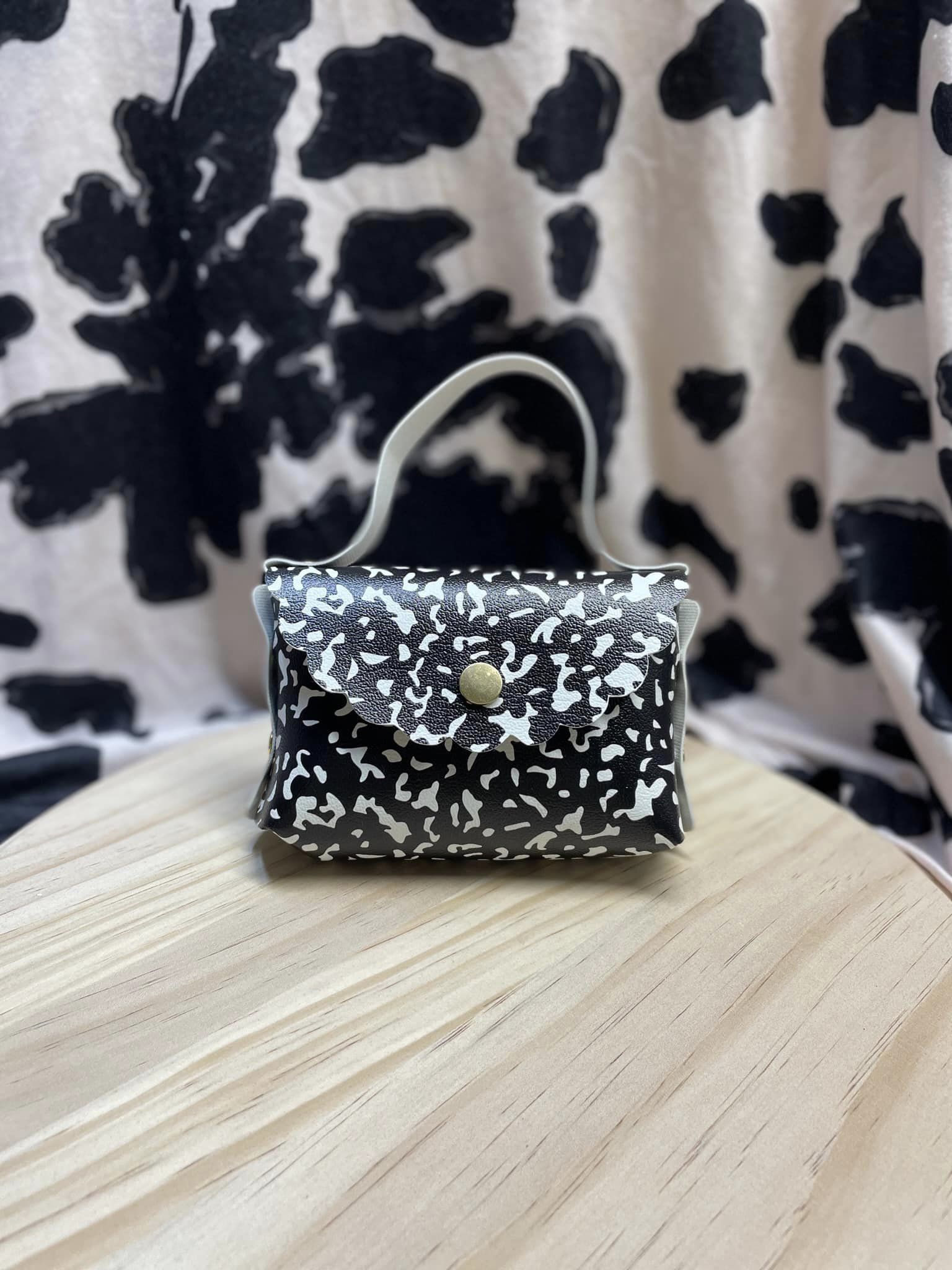 faux leather pouch